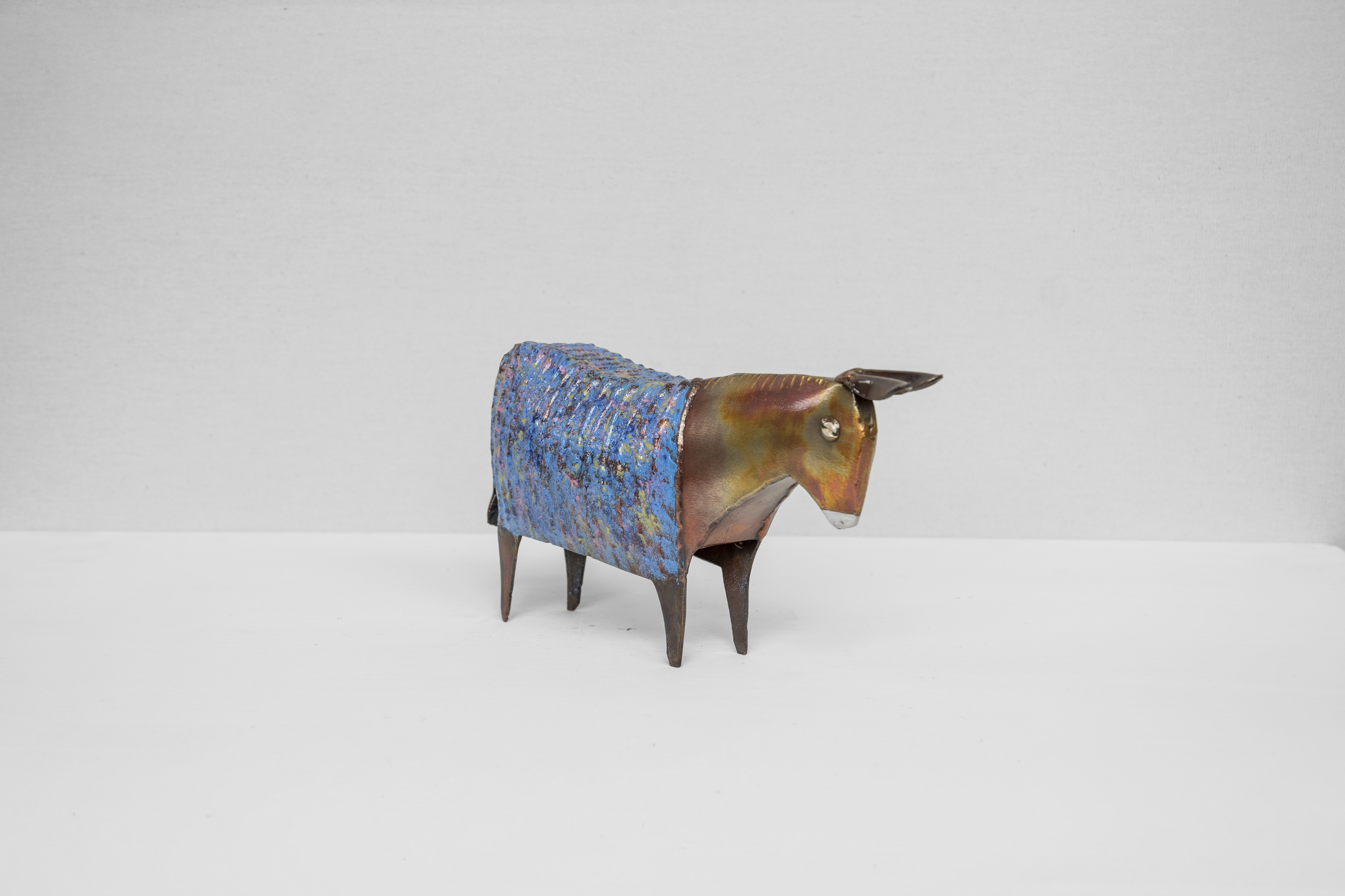 Burro con manta