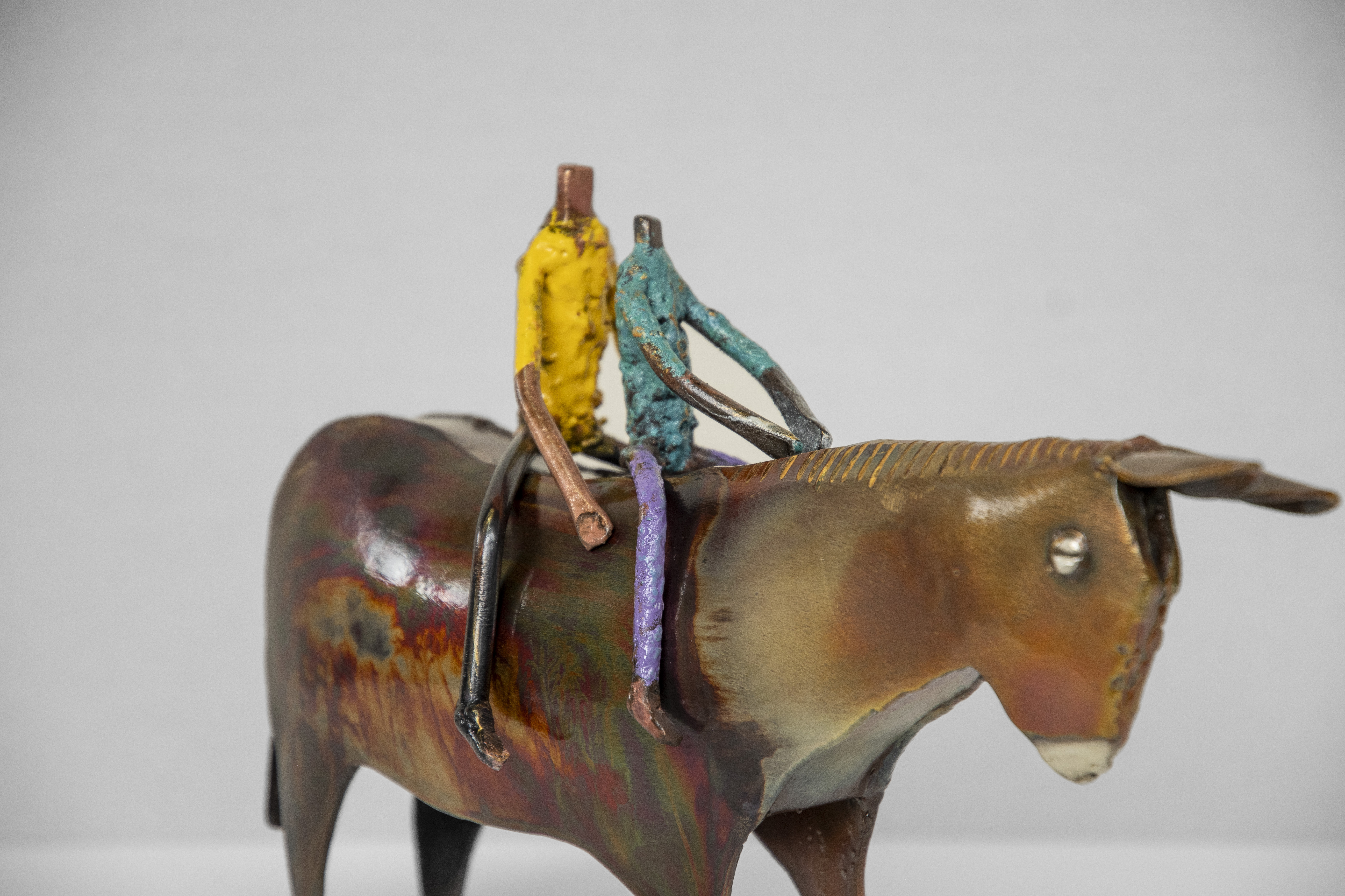 Burro con personajes 4